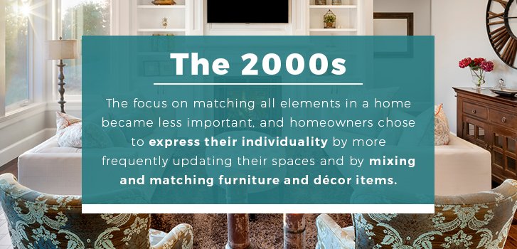 Furniture trends in the 2000s