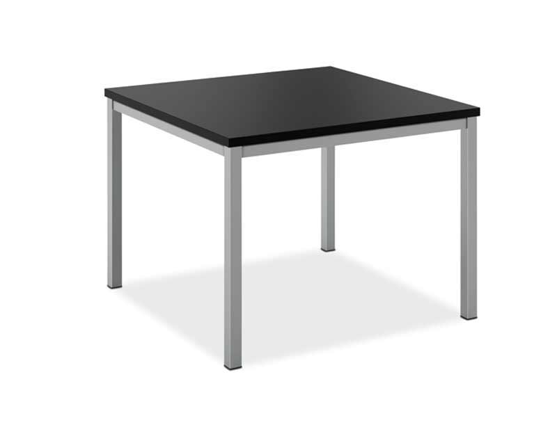 basyx end black table for rent